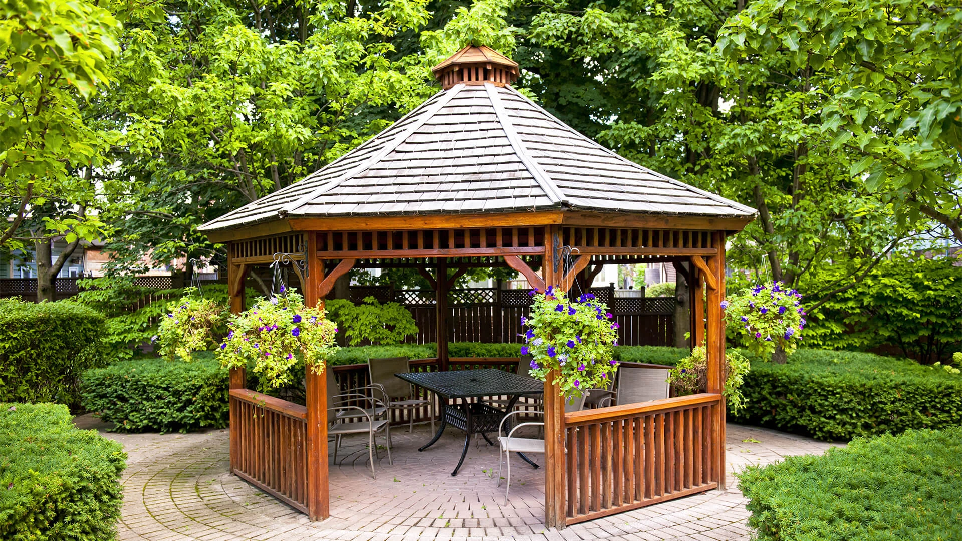TRADITIONAL IRISH GAZEBO - HERITAGE GAZEBO BUILD in RANELAGH, DUBLIN showcasing premium Dublin pergola construction